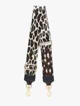 Schouderriem Milano Zwart caviar CA2112OO